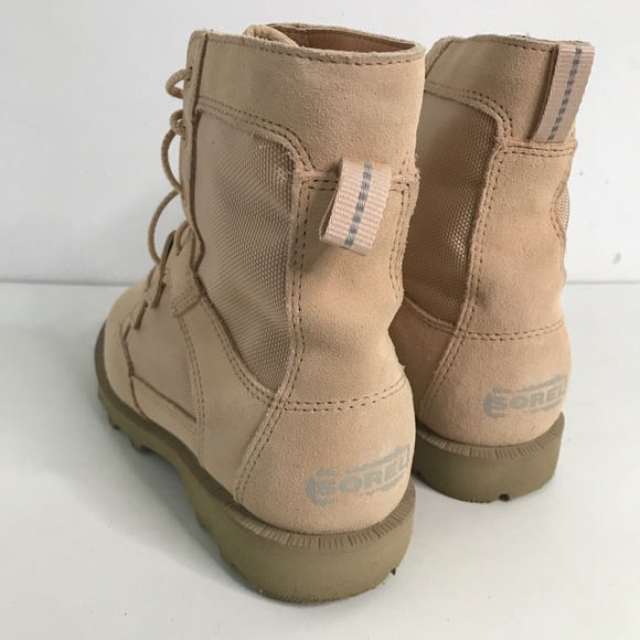 Sorel Caribou Combat Boot Lightweight Lace Up Womens 9 - Picture 3 of 11